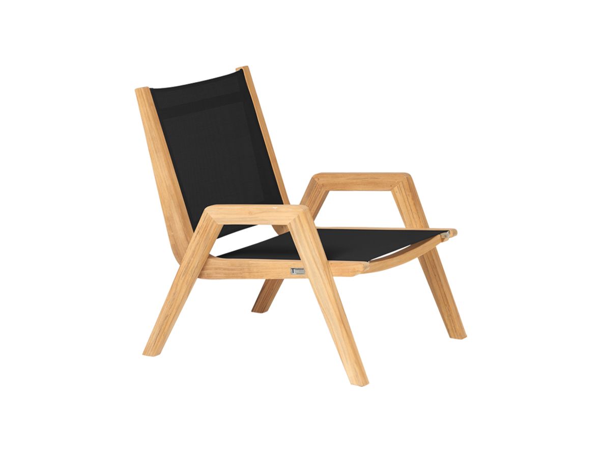 Kate lazy lounge chair _ black Kate lazy lounge chair