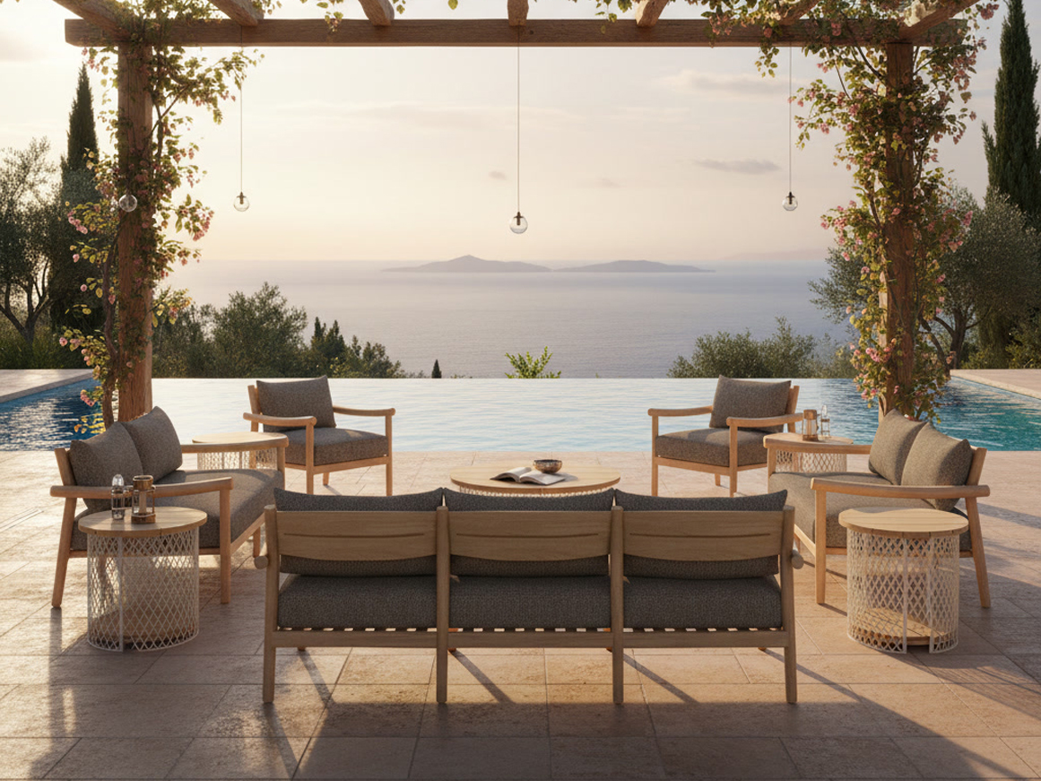 Isabella lounge bench