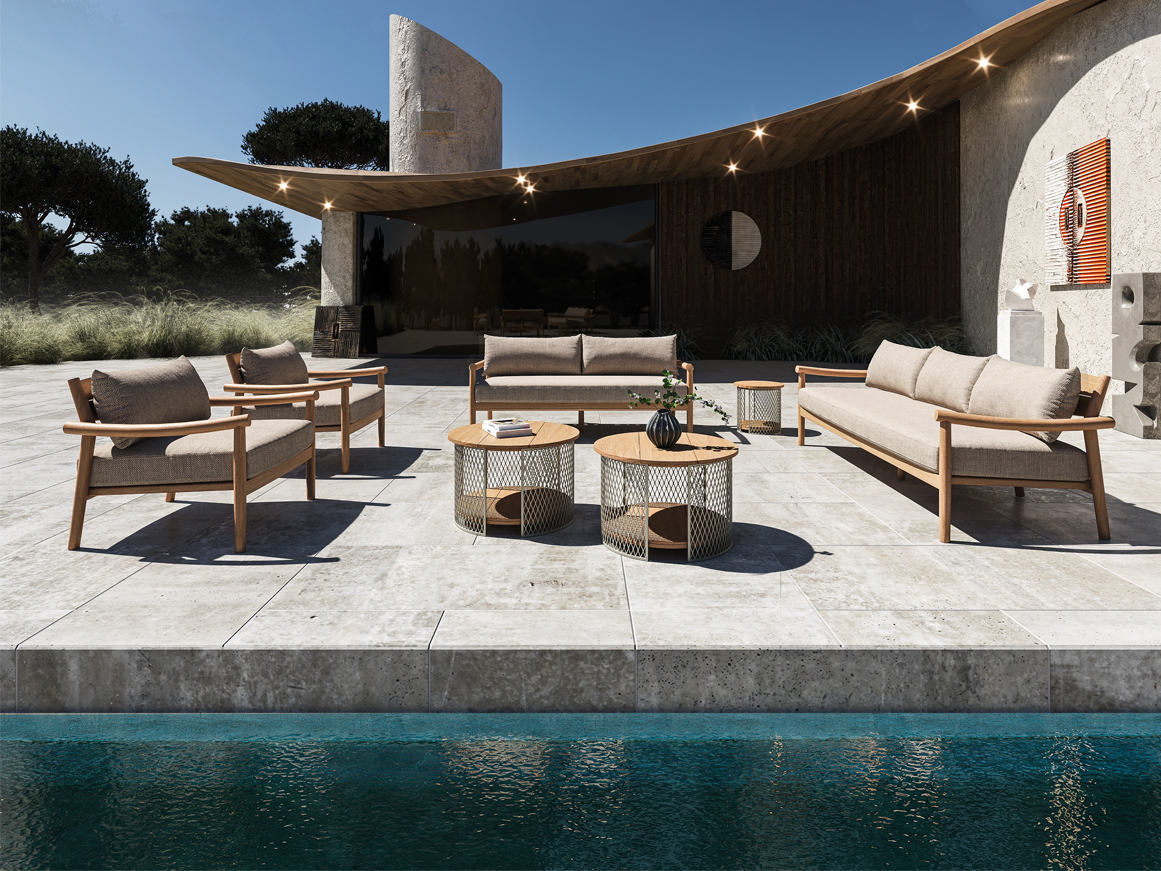 Isabella lounge bench