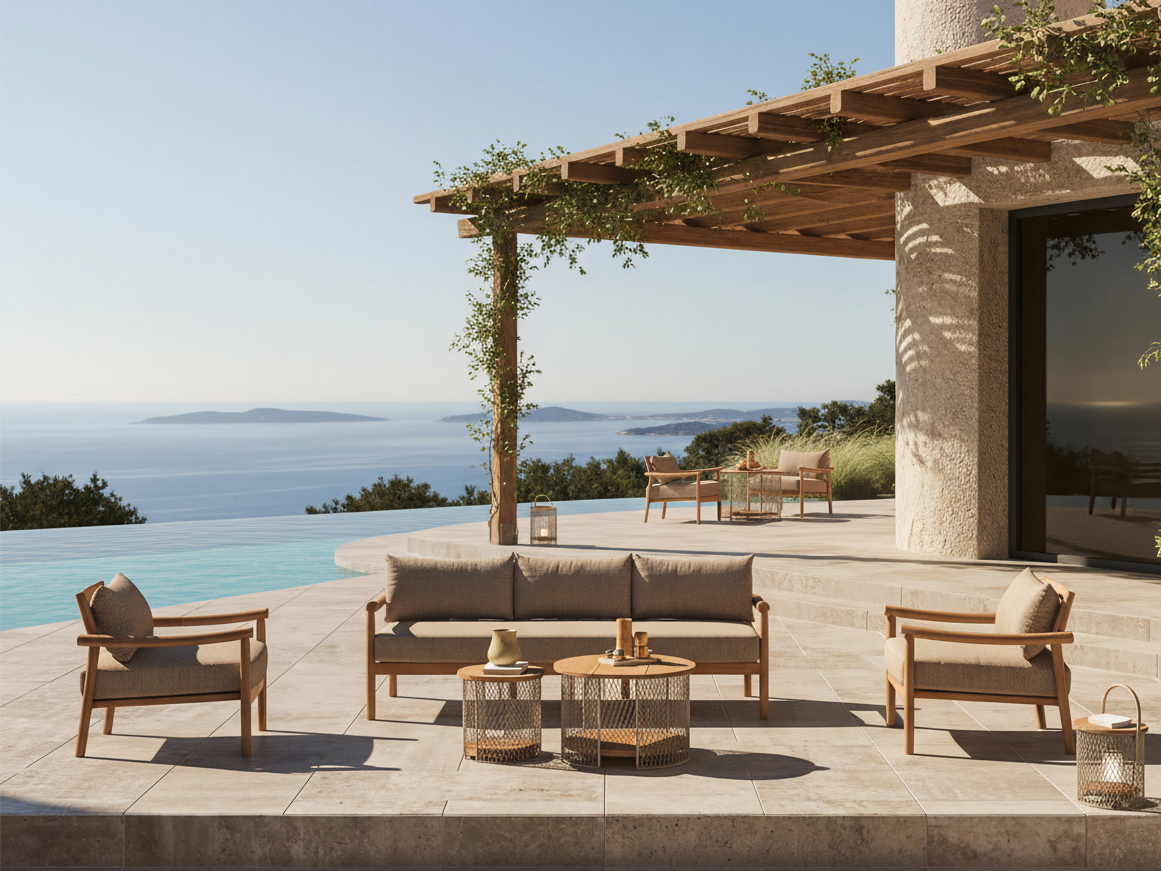 Isabella lounge bench