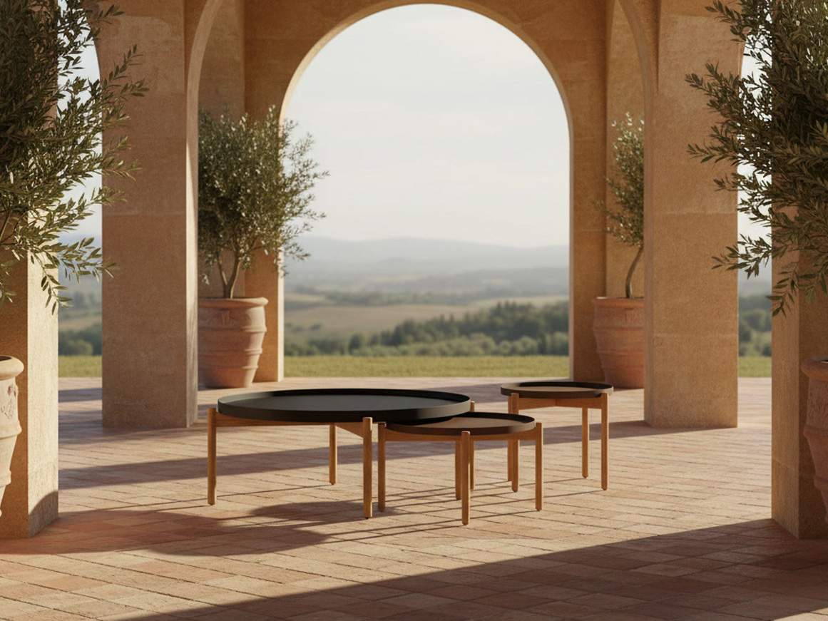Elena table nested (all) Elena coffee (tray) table