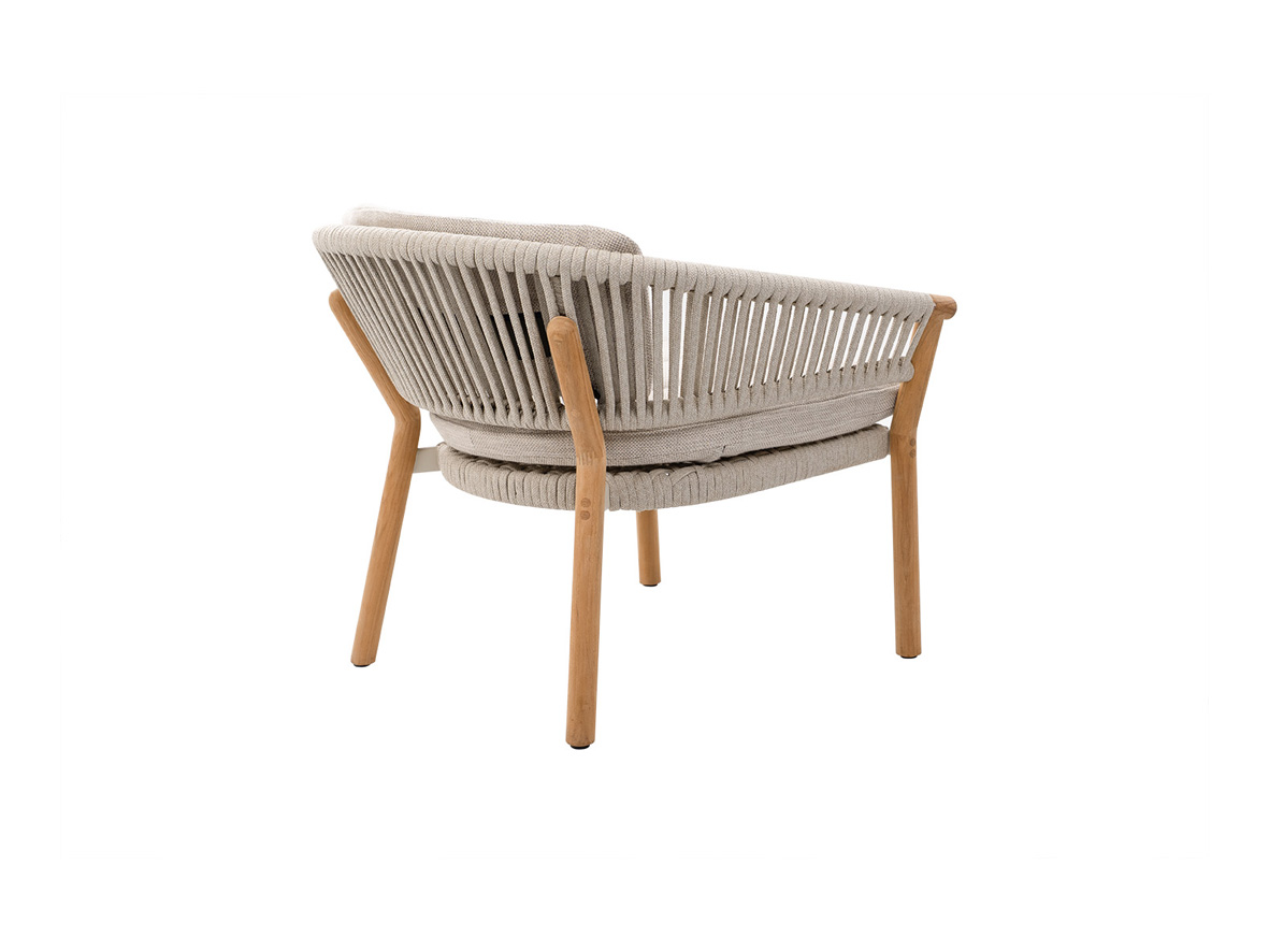 Marcella club BACK Marcella club chair - flat rope